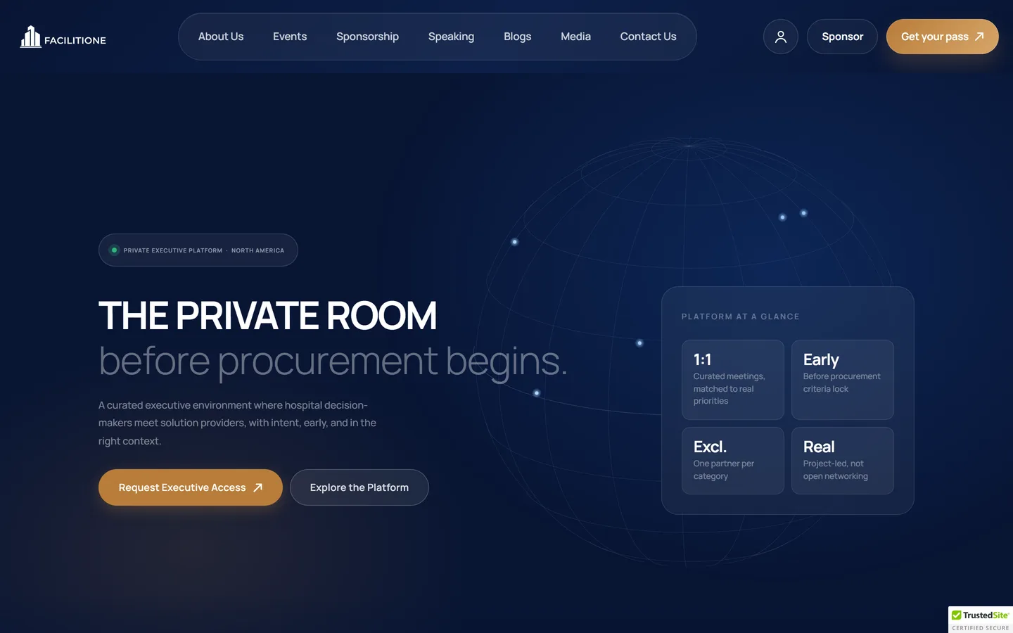 Facilitione website